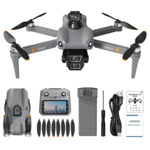 GPS Drone 4.5" Screen 5G Obstacle Avoidance 4K HD Camera UAV L300MAX